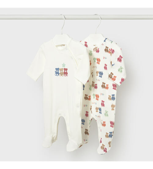 kojenecké overaly Mayoral s motivem medvídků 1720-78