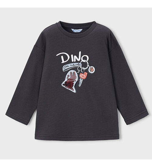dětské tričko s dinosaurem měnícím Mayoral 4010-16