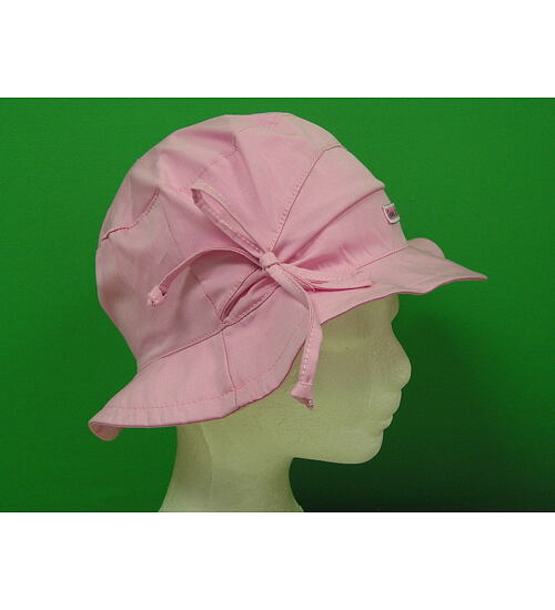 letní klobouček s UV filtrem růžový