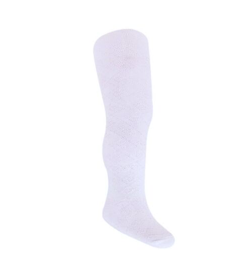 dívčí punčocháče bílé