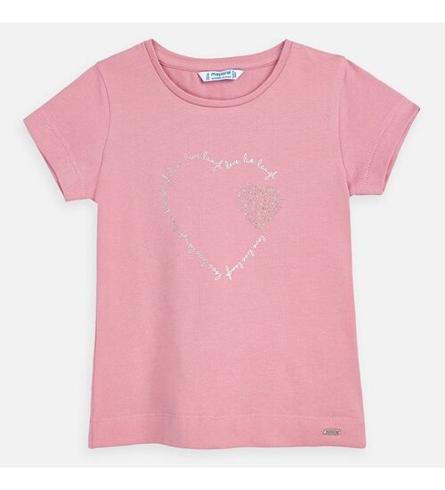 růžové letní triko pro holčičku