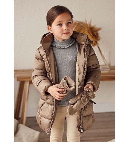 dětský zimní kabát s rukavicemi Mayoral 4441-49