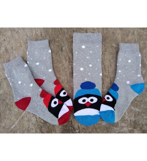 teplé chlapecké ponožky froté tučňák Trepon