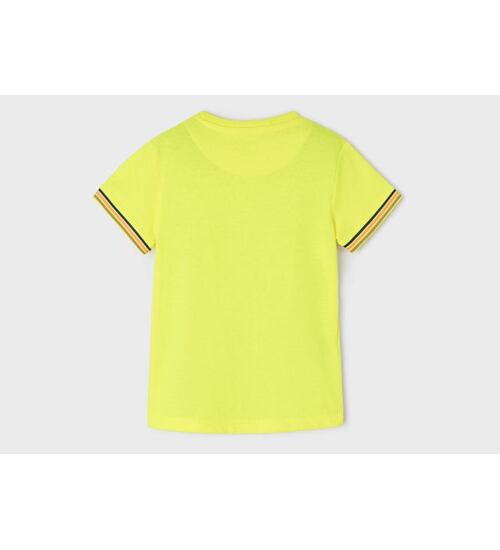 žluté tričko pro kluky Mayoral 3024-86
