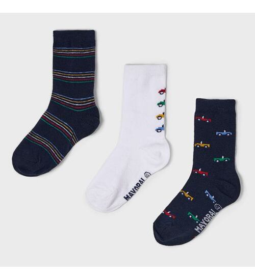 vyšší chlapecké ponožky 3 páry Mayoral 10229-67