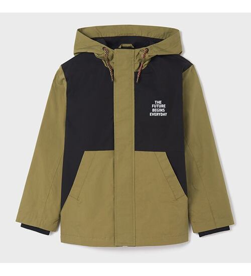 chlapecká dvoubarevná bunda parka Mayoral 6415-83