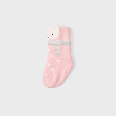 růžové ponožky s protiskluzem Mayoral 9539-67