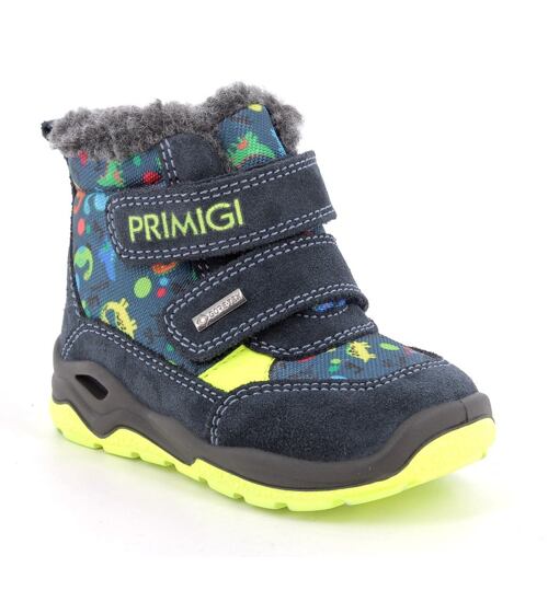 Primigi dětské zimní botičky s dinosaury 4860422