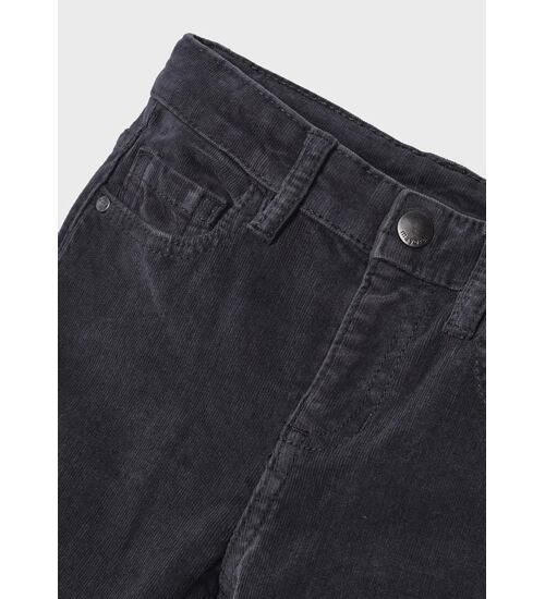 dětské manšestráky slim fit šedé Mayoral  537-21