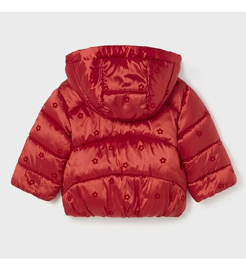 dětská zimní červená bunda Mayoral 2424-63