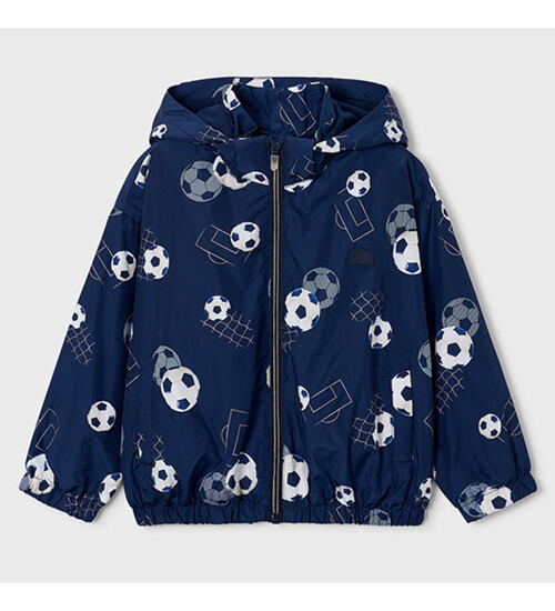 dětská jarní bunda větrovka fotbalové míče Mayoral 3446-57