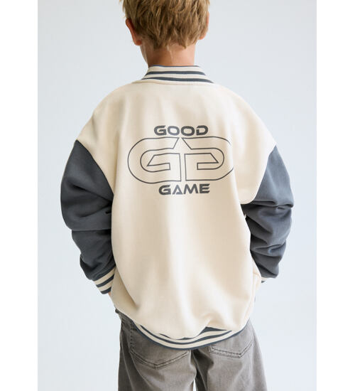 chlapecká mikina s potiskem na zádech Mayoral Nukutavake