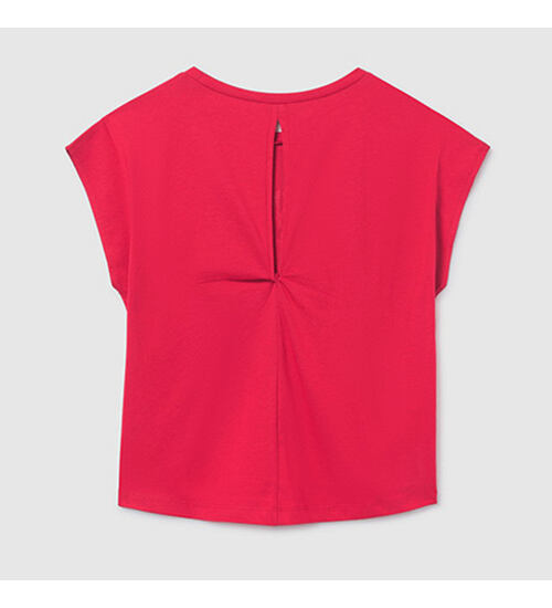 dívčí oversize tričko s nápisem Mayoral 6010-10