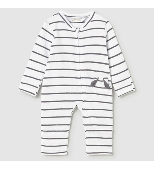 kojenecký rostoucí pruhovaný overal na zip Mayoral 1722-83