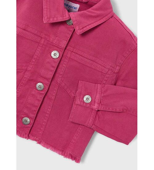 Mayoral růžová riflová bundička
