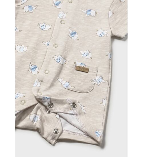 kojenecký letní overal se slůňaty Mayoral 1717-10