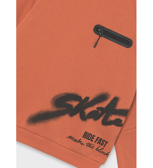 chlapecká skate mikina s kapucí Mayoral 7409-35