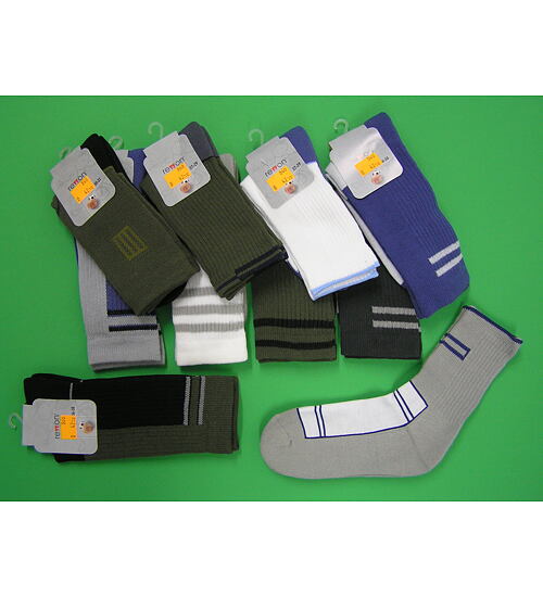 dětské ponožky s froté chodidlem 30-32