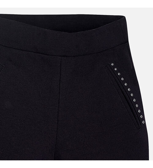 černé legínové elastické kalhoty Mayoral 7717