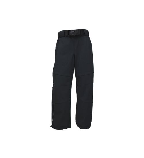 dětské softshell kalhoty černé velikost 104