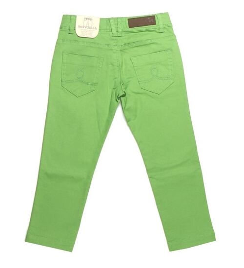 dívčí barevné kalhoty Mayoral 528 velikost 98 až 122 zelené