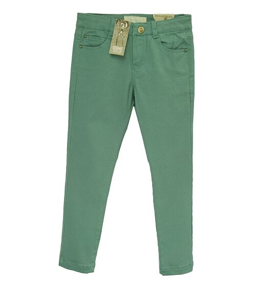 dívčí zelené kalhoty Mayoral