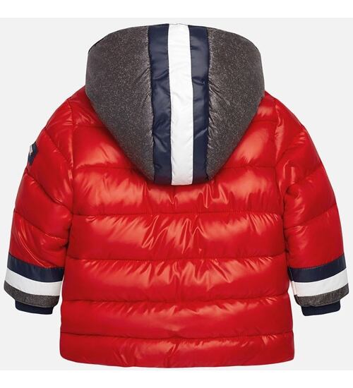 kojenecká červená zimní bunda Mayoral