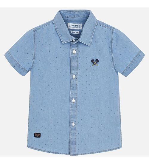 dětská riflová košile letní Mayoral 3169
