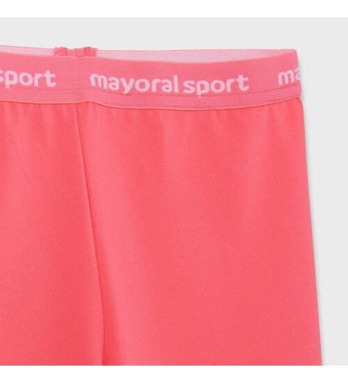 sportovní dívčí krátké neonové elasťáky Mayoral 6267-75