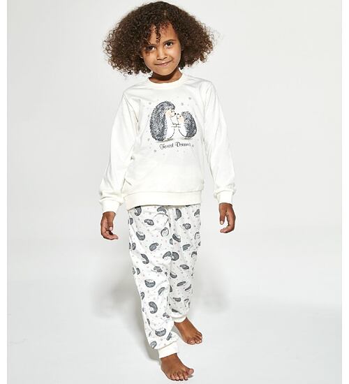 obrázkové pyžamo pro holky Cornette 987/142 s ježečky