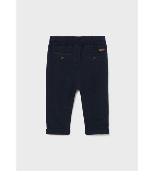pohodlné úpletové kalhoty pro batolata Mayoral 2536-20 modré