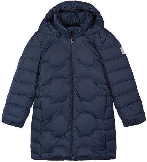 dívčí péřový zimní kabát Reima Loimaa Navy 531538-6980