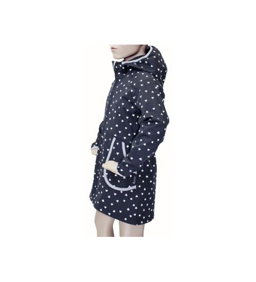 dívčí softshell kabát velikost 140