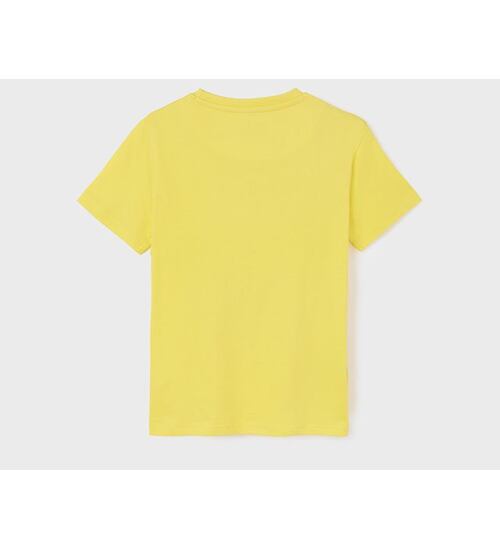 žluté chlapecké triko skate Mayoral 6015-36