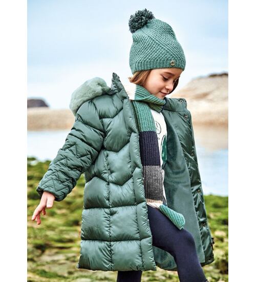 dětský zimní dlouhý kabát Mayoral 4488-38