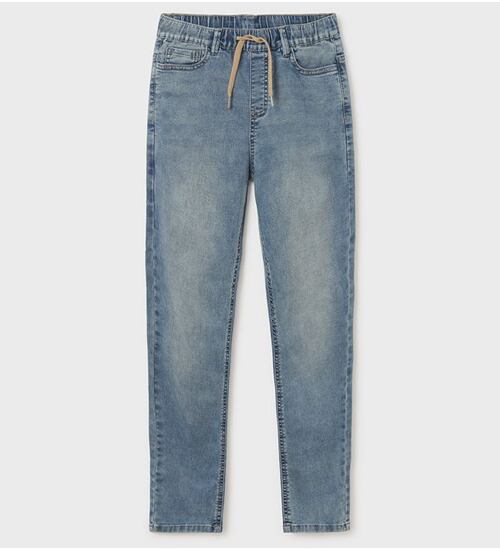 chlapecké pohodlné soft jogger džíny modré Mayoral 6592-67