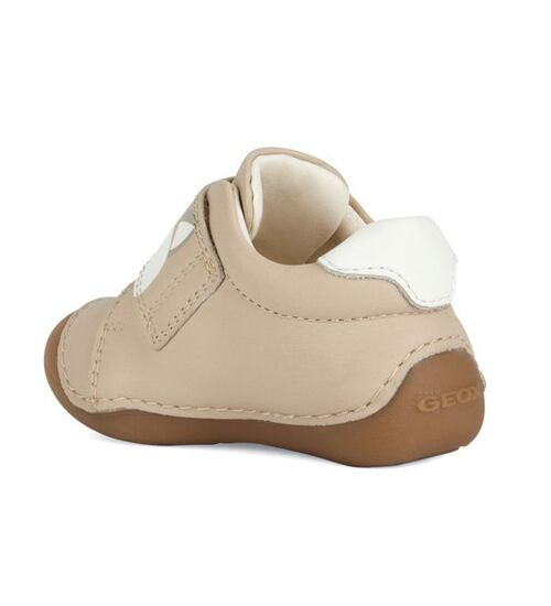 dětské boty s měkkou podrážkou Geox B3540B Beige