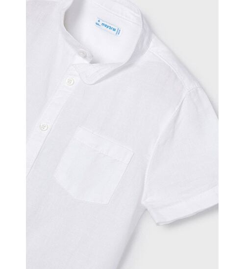 dětská bílá košile letní Mayoral 3161-61