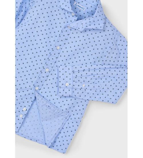 dětská košile s jemným vzorečkem Mayoral 4129-38