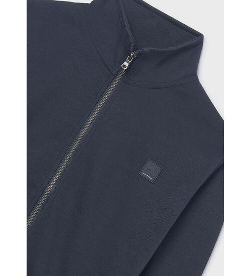 chlapecká modrá mikina na zip Mayoral 7420-20