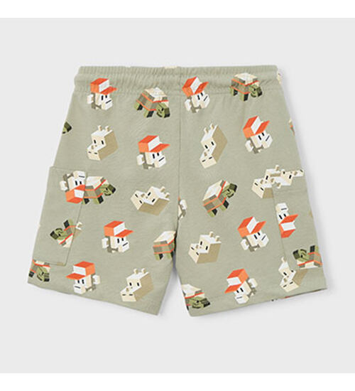 dětské bavlněné kraťasy Minecraft Mayoral 3211-82
