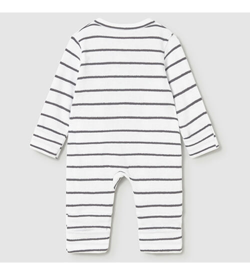 kojenecký rostoucí pruhovaný overal na zip Mayoral 1722-83