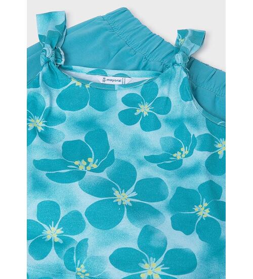 dívčí letní top a kraťasy v kompletu Mayoral 6210-65