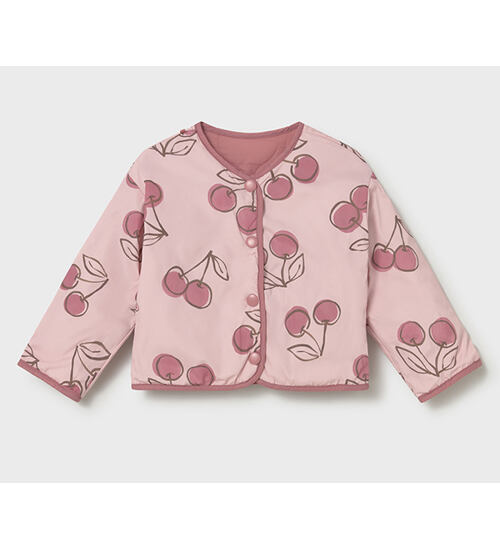 oboustranná bunda pro holčičku Mayoral