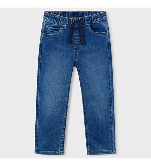 dětské džíny v pase na gumu jogger Mayoral 3579-27