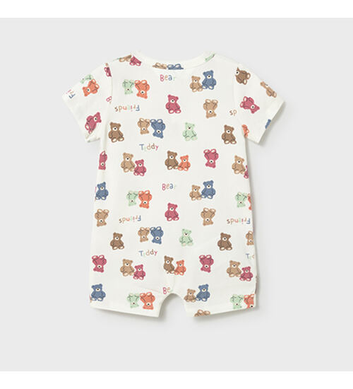 kojenecké krátké overaly 2 kusy s medvídky Mayoral 1719-74