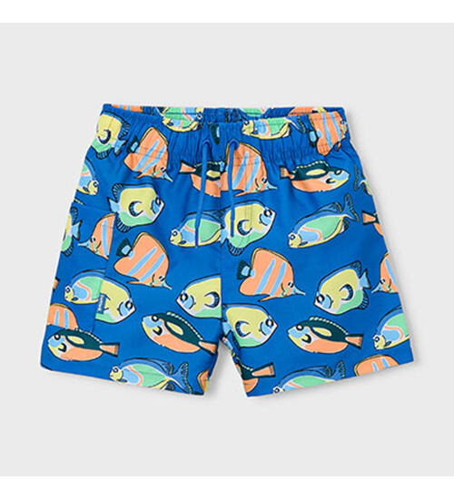 dětské koupací šortky s mořskými rybkami Mayoral 3612-89