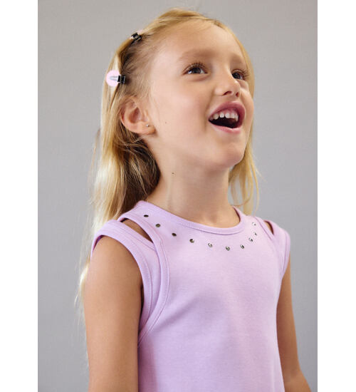 dětské bavlněné úpletové šaty Mayoral 3938-92