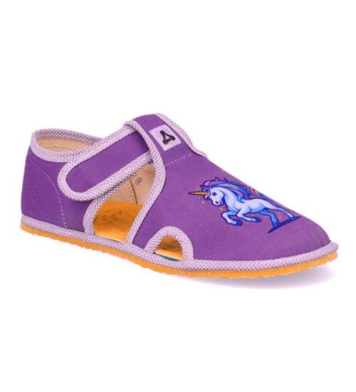 dětské papuče barefoot Antal Unicorn