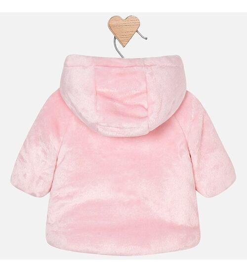 teplý kojenecký kabátek Mayoral 2400 růžový